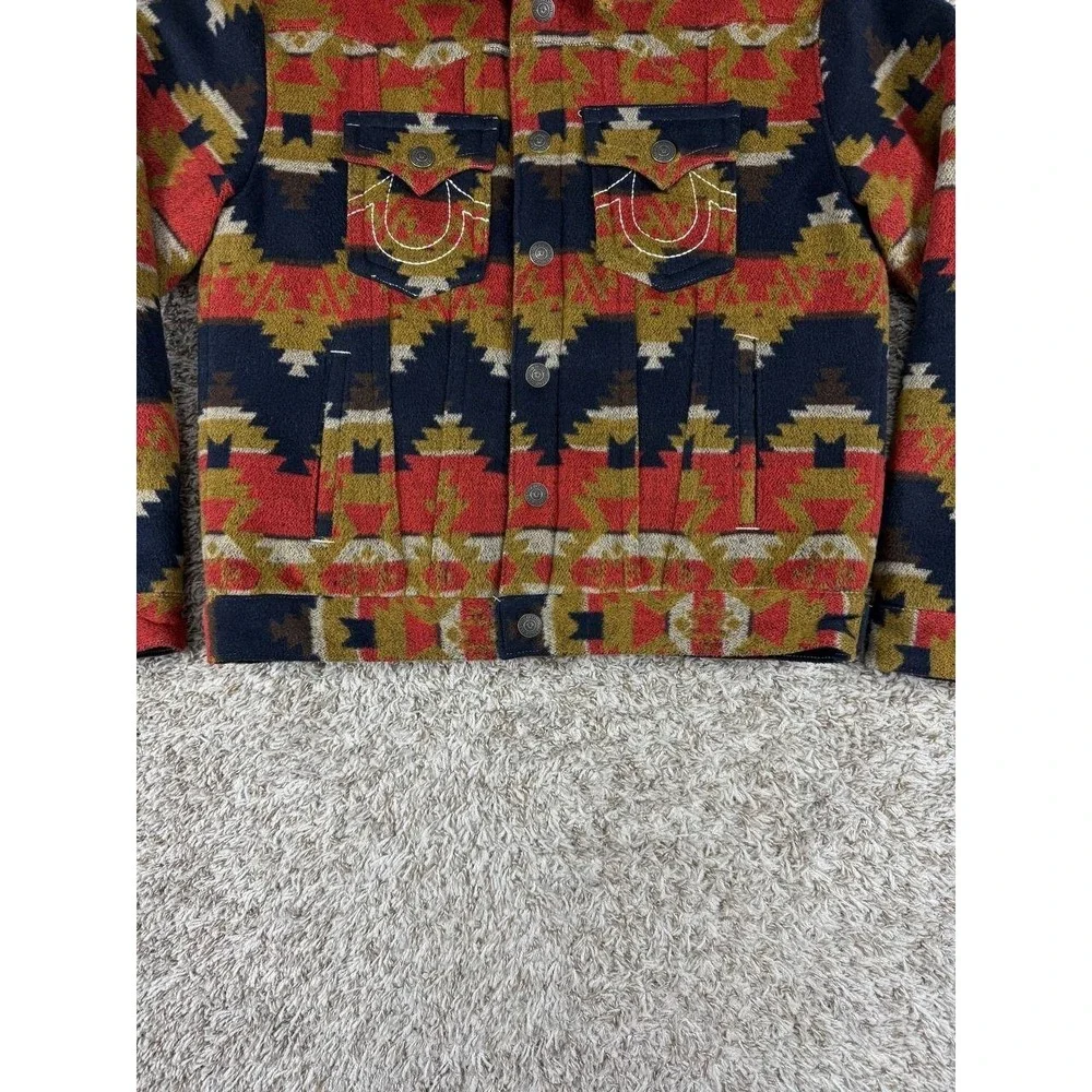 True Religion Men's South Western Jimmy Jacket Size Medium